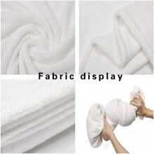 1 pieza Manta gruesa de felpa Coral de doble cara con impreso de un lindo y dulce rostro de chica con pestañas rizadas en color rosa - Material de forro polar de franela suave, cálido, acogedor y multiusos para oficina, viajes, camping, hogar y sofá - Adecuado para uso en las cuatro estaciones.