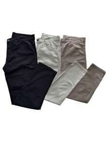 Men Pants - BASICA PRETO - CREME - CAQUI - 查看 1