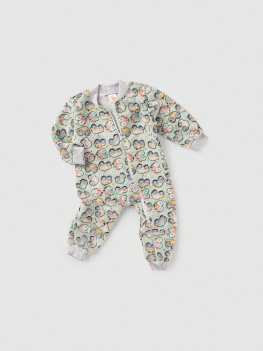Ame Kids Baby Girls Jumpsuits - Màu xanh nhạt - Xem 1