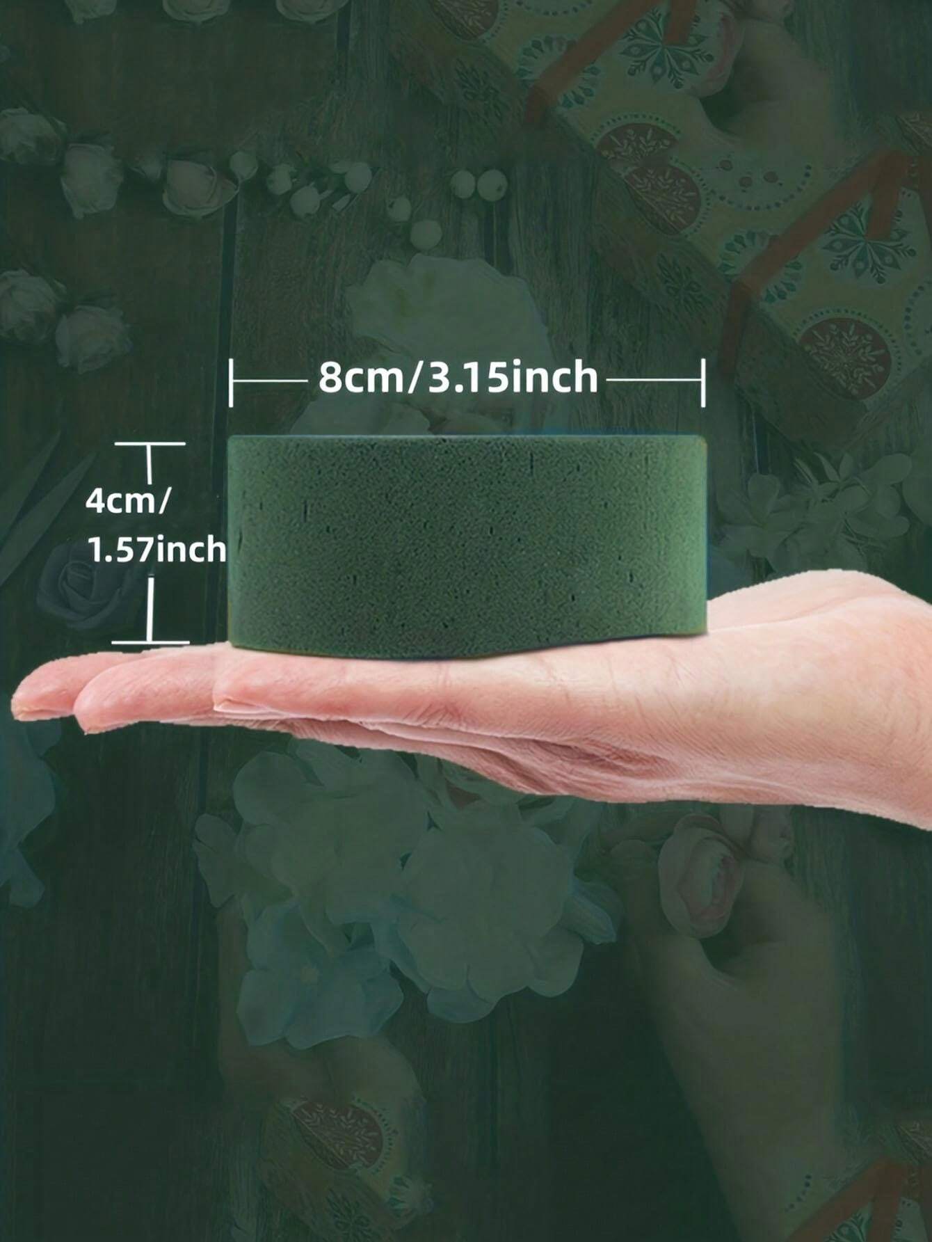 10pcs Flower Foam Green Foam Block Suitable For Artificial Flowers