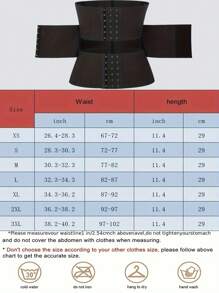 束腰訓練器腹部包覆，前扣腹部控制收腰帶束腰帶，女士內衣和塑身衣，適用於運動