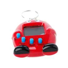 1 pieza Máquina de juego de mano Mini mascota electrónica de pingüino de dibujos animados, juguetes de regalo de color aleatorio - color aleatorio - Ver 9
