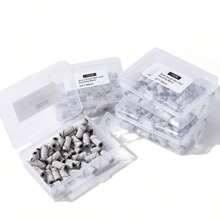 50pcs/Box 3mm Nail Sanding Bands - 80/120/180/240 Grit - Mini Nail Drill Bits, Suitable For Manicure And Pedicure - Multicolor - View 4