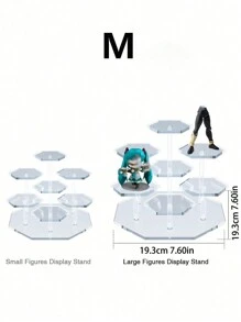 1 peça Suporte de Exibição de Acrílico de  para Brinquedos de Caixa Cega, Suportes para Bolos, Organizadores de Perfume e Joias, Suportes de Exibição