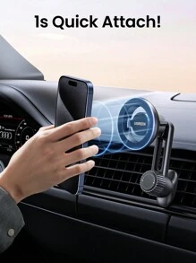 UGREEN Car Air Vent Magnetic Mount Compatible With Iphone 16 15 14 13 Pro Max Galaxy S23/24/25 Ultra