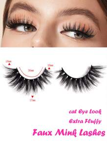 1pair Volume Eyelashes
