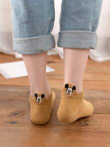 10 pares de calcetines femeninos "Avatars" japoneses, de diez colores lindos, que levantan las orejas, antideslizantes y amigables con la piel, cómodos, absorben el sudor, respirables y resistentes al olor