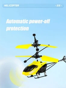Christmas Decoration 1pc Remote Control Helicopter Flying Toys, 2.5 Channel High Low Flight Suspension Induction Helicopter, Mini RC Helicopter Rechargeable Light Suspended Helicopter,Back To School