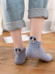 10 pares de calcetines femeninos "Avatars" japoneses, de diez colores lindos, que levantan las orejas, antideslizantes y amigables con la piel, cómodos, absorben el sudor, respirables y resistentes al olor