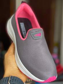 Women Casual Shoes - 塗鴉/粉紅色 - 查看 2
