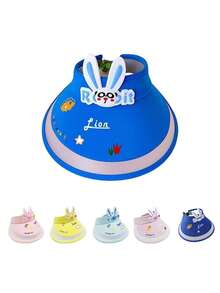 Mũ chống nắng mùa hè Unisex có khả năng chống tia cực tím, đàn hồi và có thể điều chỉnh, vành rộng - Màu vàng - Xem 7