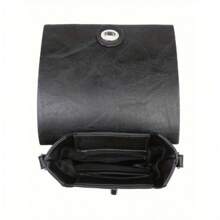 Mini Bucket Bag Crossbody Unique Shape Small Shoulder Purse - 黑色 - 查看 4