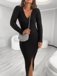 Women Dresses - 黑色 - 查看 2