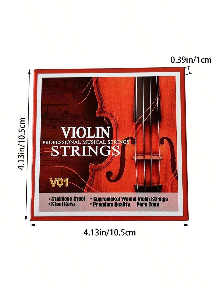 Violin Strings Universal Full Set (GDAE) Stainless Steel Core