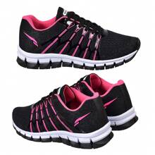 Women Tennis & Racquet Sport Shoes - 黑色 - 查看 3