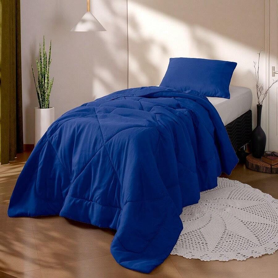 Mr Dias Bedspread - Blue - View 1