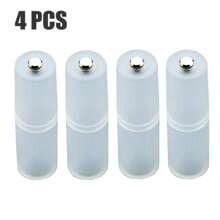 Độ Bền Cao Nhựa AAA Sang AA Khô Pin Li-Ion Chuyển Đổi Pin Di Động Đựng Switcher Pin Hộp Bảo Quản - 2 chiếc - Xem 9