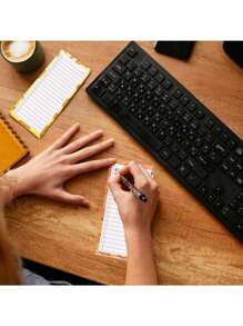 3pcs Fruit Themed Magnetic To-Do List Memo Pads, Stick On Fridge Or Shelf,School Supplies,Back To School - Multicolor - View 6