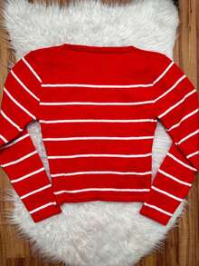 Women Knit Tops - Đỏ - Xem 2