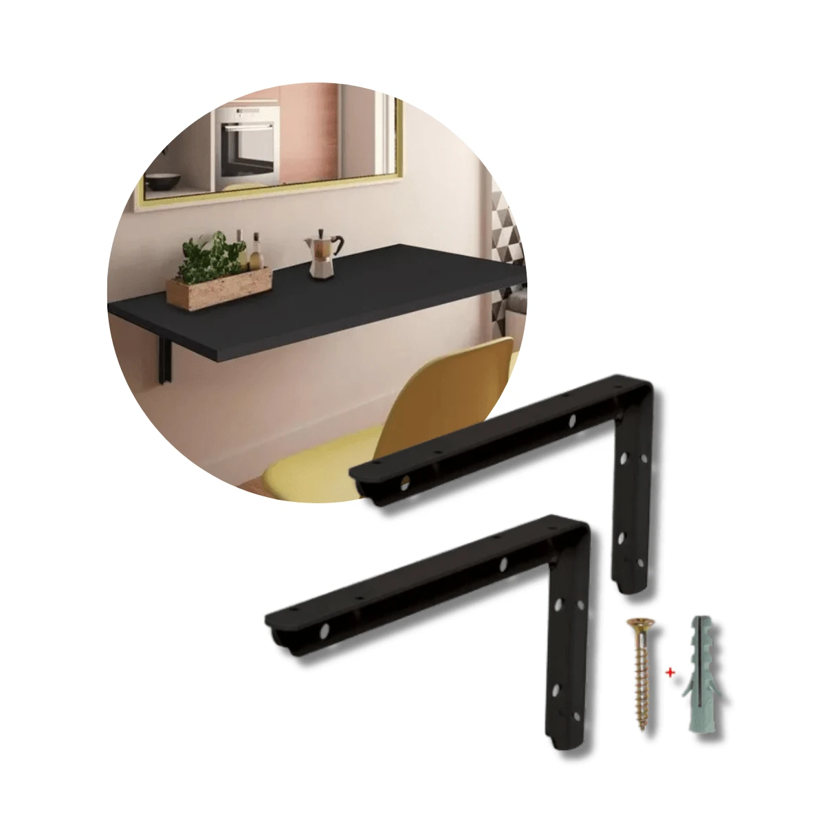 Brackets - Negro - Ver 1