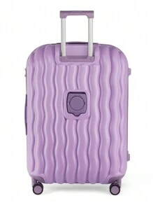 20/24/28" Inch Luggage Suitcase With 8 Spinner Wheels, PC Hardside Lightweight Suitcase With Cloud Design, Lock Box Bag For School School Accessories School Stuff - Purple - View 8