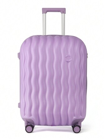 Maleta de equipaje de 20/24/28 pulgadas con 8 ruedas giratorias, maleta ligera de PC con diseño de nube, bolsa con caja de bloqueo para accesorios y cosas de la escuela