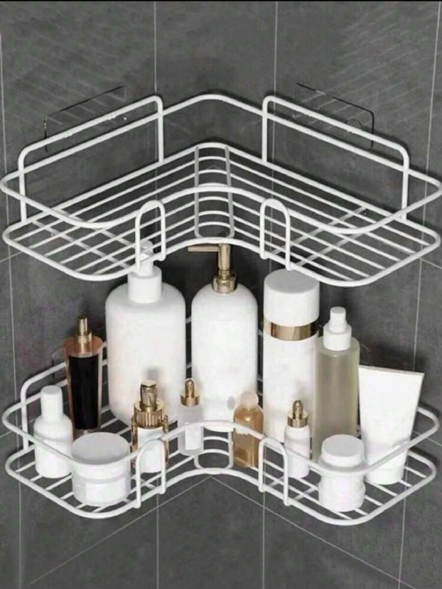 Corner Shelves - White - View 1