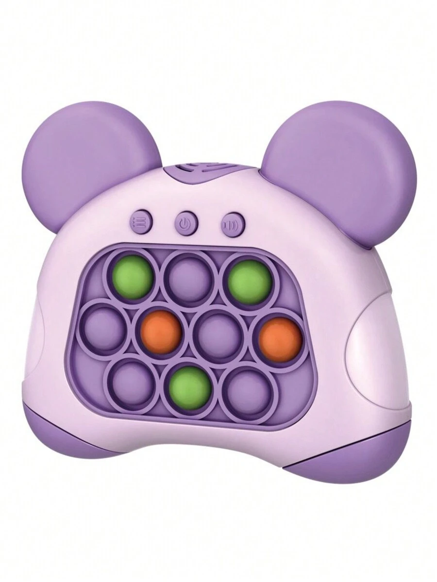 POP IT ELECTRÓNICO. JUEGO DEL TOPO. AYUDA A ESTIMULAR LOS REFLEJOS Y ESTIMULAR LA MEMORIA - Morado - Ver 1