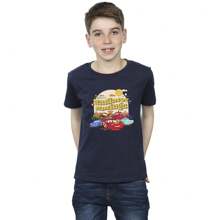 Disney Boys Cars Radiator Springs Group T-Shirt (Navy Blue) - Navy Blue - View 2