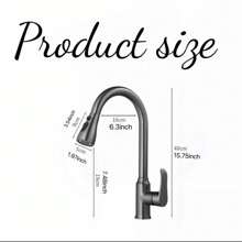Pull-Out Faucet, Minimalistic And Practical Multifunctional