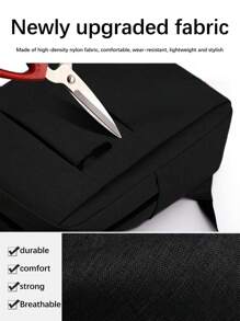 Mochila grande de 15.6 pulgadas con puerto de carga USB externo, multifuncional para negocios, viajes, compras y mochila talla grande fácil. Mochila de viaje Scream Bag, mochila de invierno, mochila del Día de San Valentín, artículos esenciales de viaje, mochila escolar grande, mochila para portátil, mochila de camping