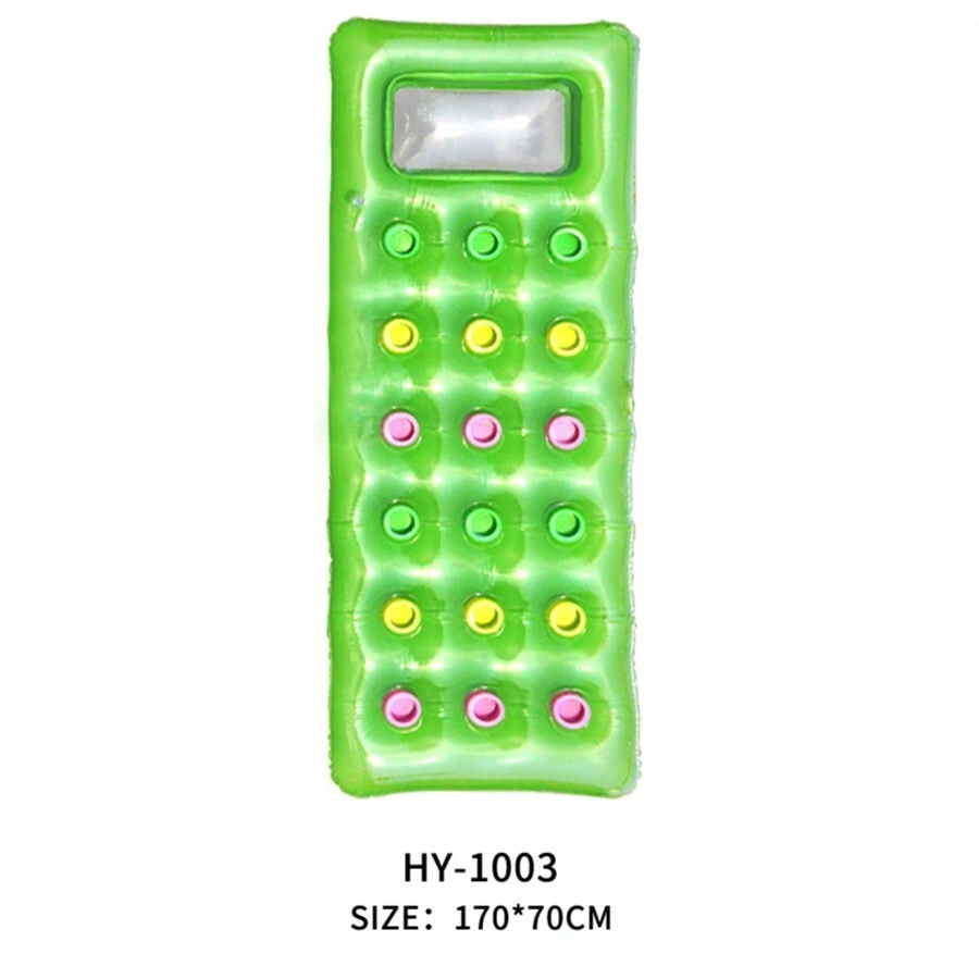 Adults Inflatable Water Float Lounger Bed With 18 Holes, Summer