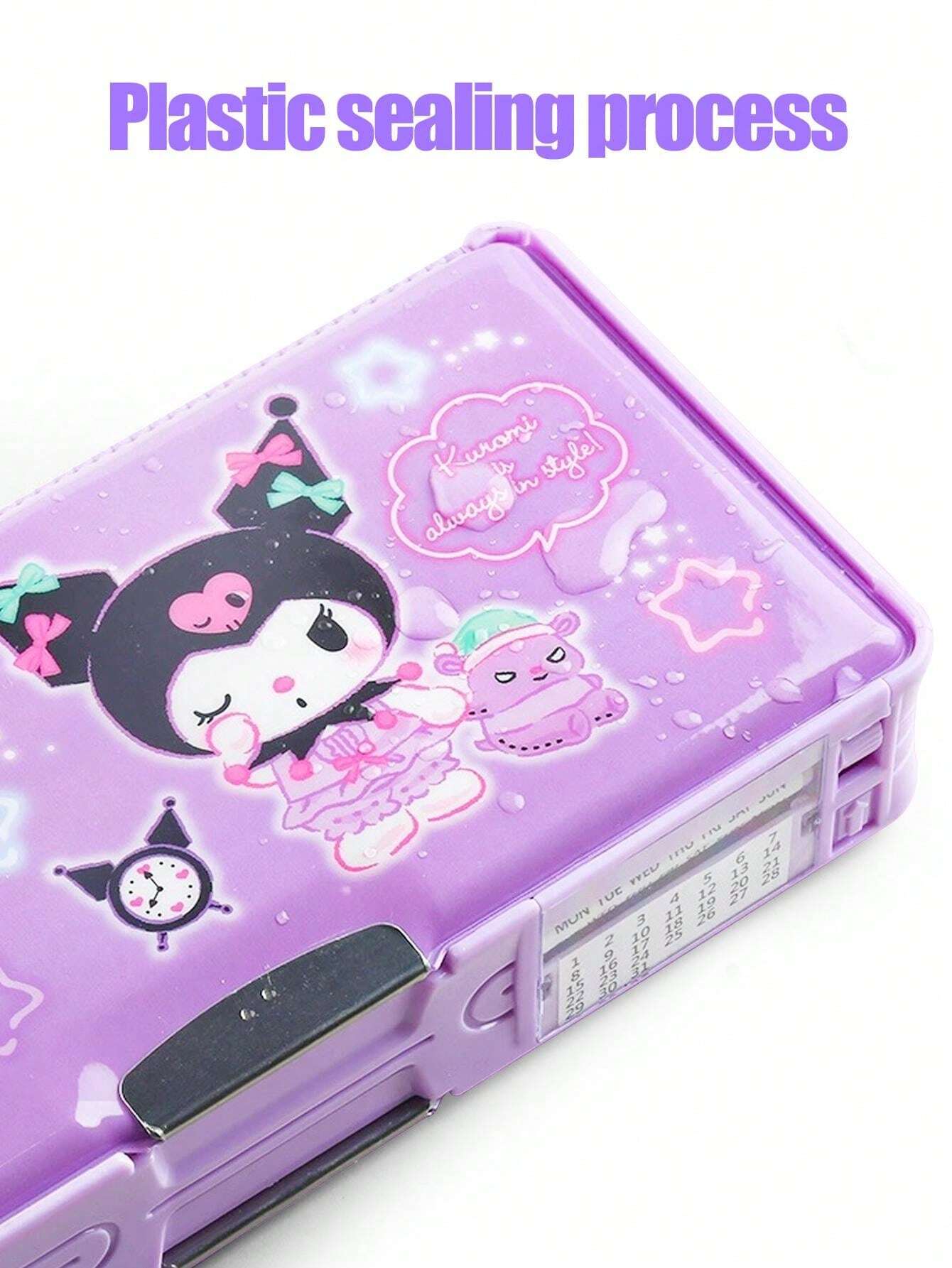 Set Papeterie Hello Kitty - Carnet A5 Et Trousse Kawai - Épingles Personnalisables - Cadeau Fille