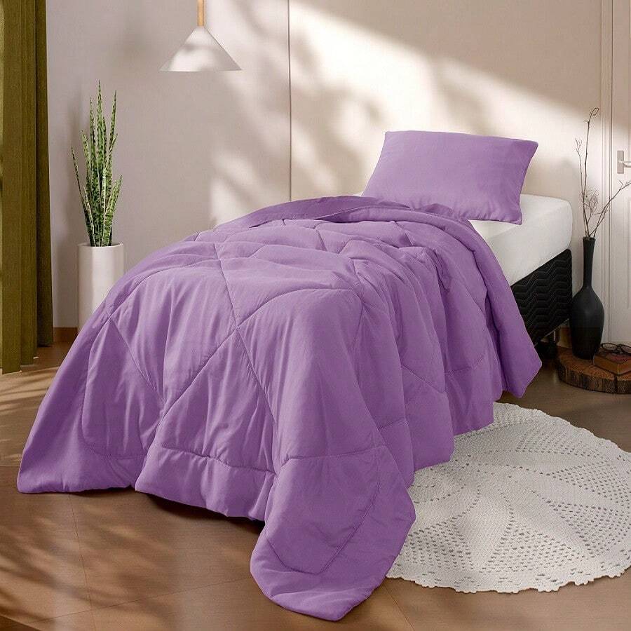 Mr Dias Bedspread - Purple - View 1