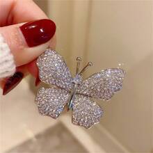 Exquisite Butterfly Brooch Pin, Versatile For Jackets And Coats - Butterfly - View 6