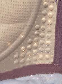 Women's Purple Lace Bra, Push Up & Cross Back, Sexy Bra Lingerie