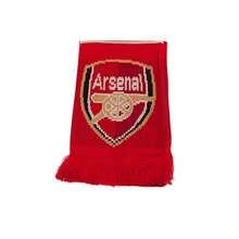 Arsenal FC Gunners Scarf (Red/White) - Red/White - View 2