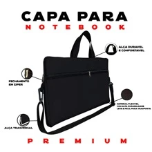 Pasta Maleta Capa Case Para Laptop Notebook Compatível com MacBook, Dell, Compatível com Samsung, Acer UltraBook 15,6 Coração Pattern