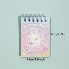 Conjunto de 30 hojas de pegatinas fantásticas con película centelleante y colorida, degradado decorativo, láser DIY, fotocards, material para libro diario y álbum perfecto para DIY y bullet journaling - Rosa - Ver 8
