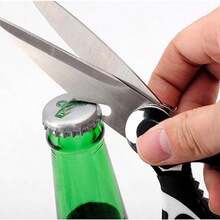 Kitchen Scissors Are Heavy-Duty, High-Quality, And Sharp Kitchen Scissors Suitable For Food, Fish, Meat, Bones, Poultry, And Vegetables, Equipped With Powerful Stainless Steel Blades And Multifunctional Cooking Scissors - Multicolor - View 4