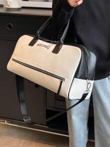Women Casual And Fashionable Tote Bag Multi-Purpose Shoulder Bag, Crossbody Bag, Maternity Bag, Student Bag, Travel Bag, Gym Bag, Yoga Bag. Large Capacity Portable Handbag For Short-Trip, Business Trip, Carry-On Baggage (Airline)