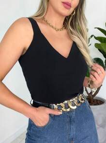 Women Tank Tops & Camis - Negro - Ver 1