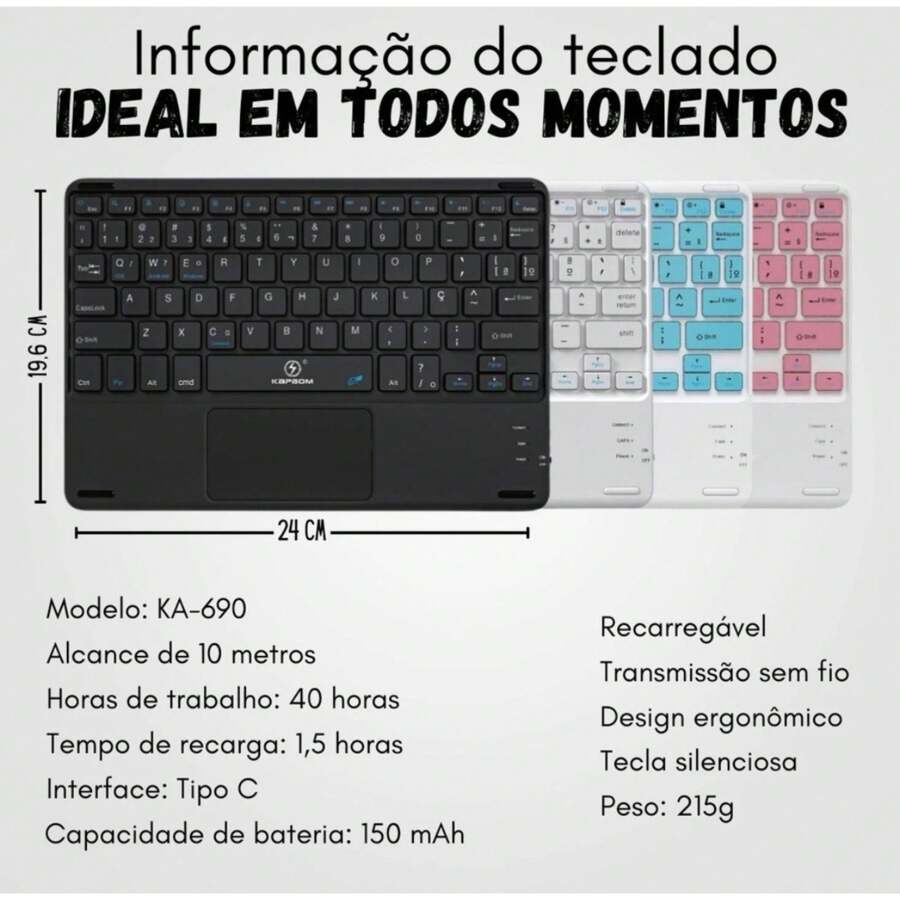 Tablet Keyboards - Çok renkli - Görünüm 1