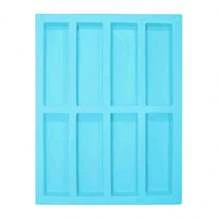 Restaurant Chef Cake Mold Rectangular Chocolate Silicone Tableware Mold Soap Baking Mold Bar Wine Glass Ice Mold DIY Kitchen Tool Decoration Mold