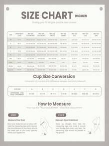 Jacquard Wireless Soft Cup Bra With 3 Rows Of Hook-And-Eye Closure Shaping Full Coverage Bra For Women