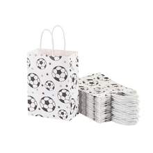 8 Cái/bộ 21*15*8CM Túi Quà Tặng Theo Chủ Đề Bóng Đá, Hoàn Hảo Cho Trang Trí Tiệc Thể Thao Và Quà Sinh Nhật Bao Bì - Nhiều màu - Xem 2