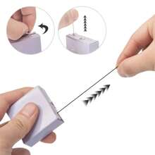 1 sợi dây mực vẽ bản đồ, 393,7 inch dùng để trang điểm lông mày Micro Blading, sợi chỉ nhuộm lót, dụng cụ đo lông mày định vị bán vĩnh viễn để đánh dấu - Nhiều màu - Xem 2