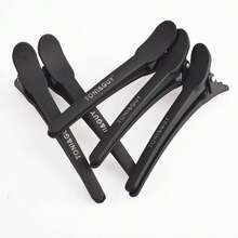 Hair Sectioning Clips Hairdressing Clips For Salon Professional Hairstyling Hair Grip - Black - View 5