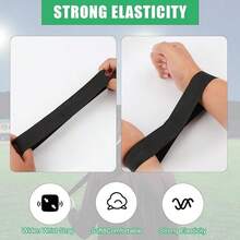 Baseball Swing Training Aid, Elastic Golf Ball Hitting Strap, Improves Your Swing Ability, Ideal For Ball Hitting Practice And Training, Random Style Delivery - Black - View 3