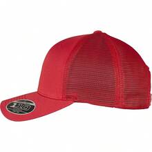 Flexfit Unisex Adult 110 Mesh Trucker Cap (Red) - Red - View 3